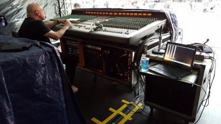 Aux técnico Rolling Stones / mixer Yamaha PM 4000